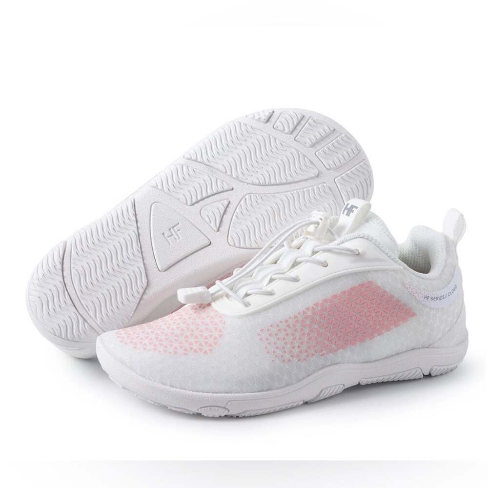 HF Cloud Barefoot Pink & White Shoes Hike Footwear Sz 40 Unisex New